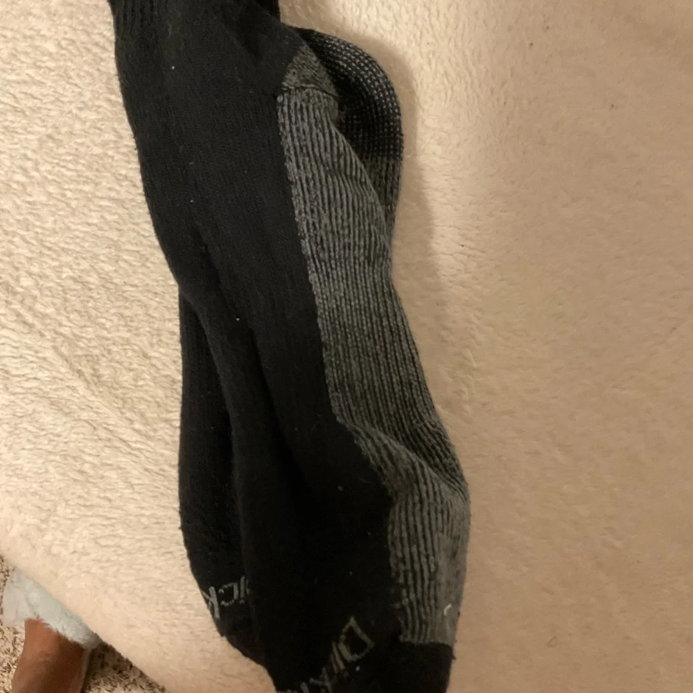 Dickies Black and Gray Athletic Socks